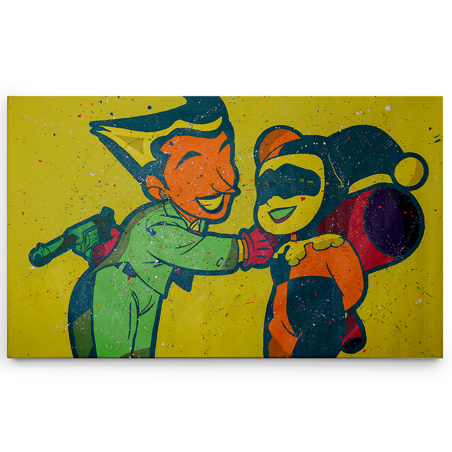 Crazy in Love Org. Painting