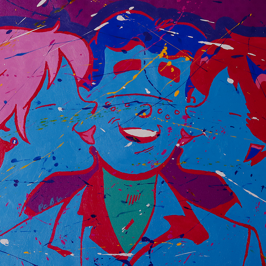 Double Trouble Org. Painting