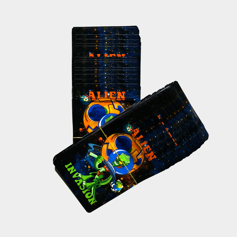 Alien Invasion - 100 Pack Mylar Bags 3.5