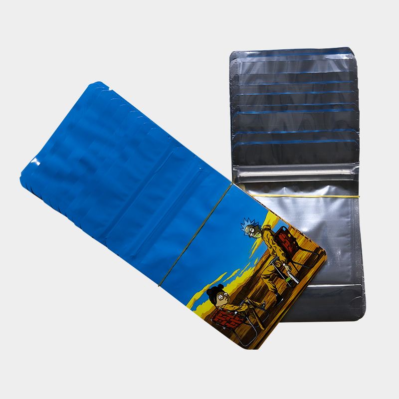 Rick & Morty Breaking Bad - 100 Pack Mylar Bags 3.5