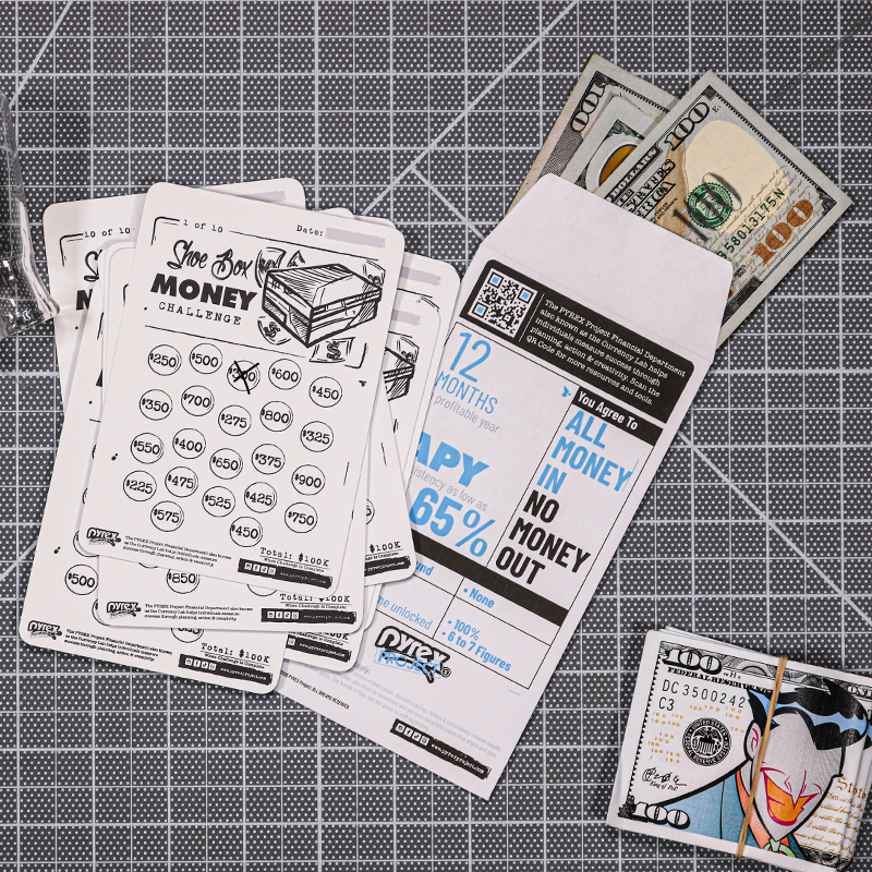 $100K Shoe Box Money Savings Challenge