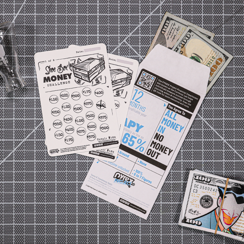 $10K Shoe Box Money Savings Challenge