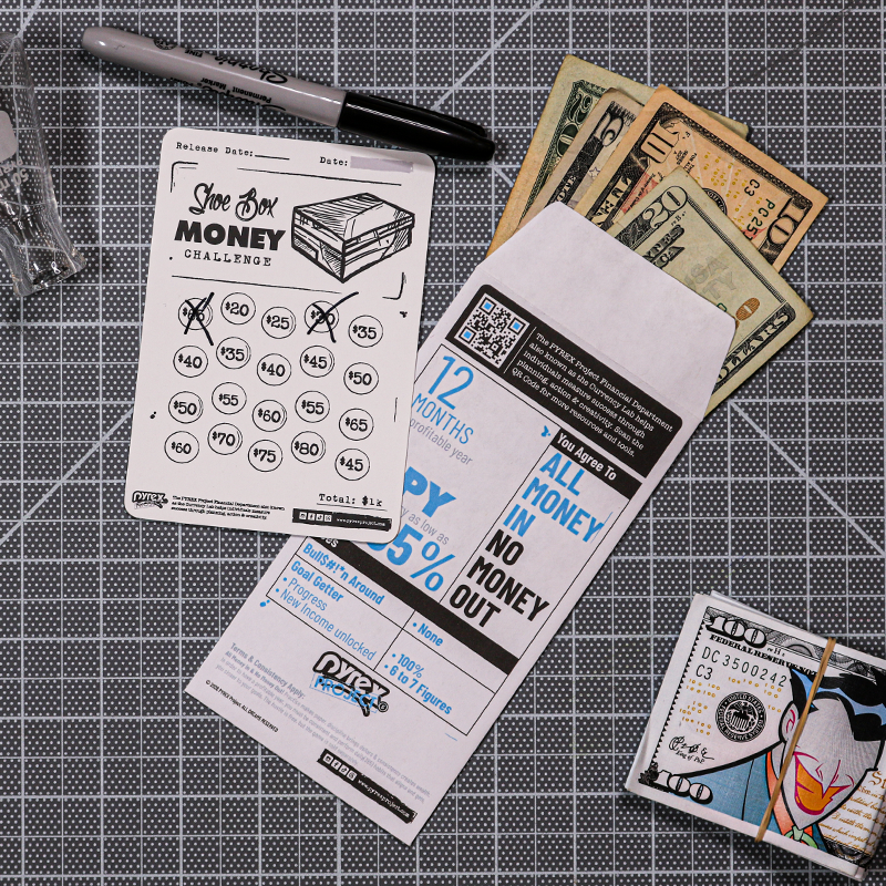 $1K Shoe Box Money Sneaker Fund Challenge