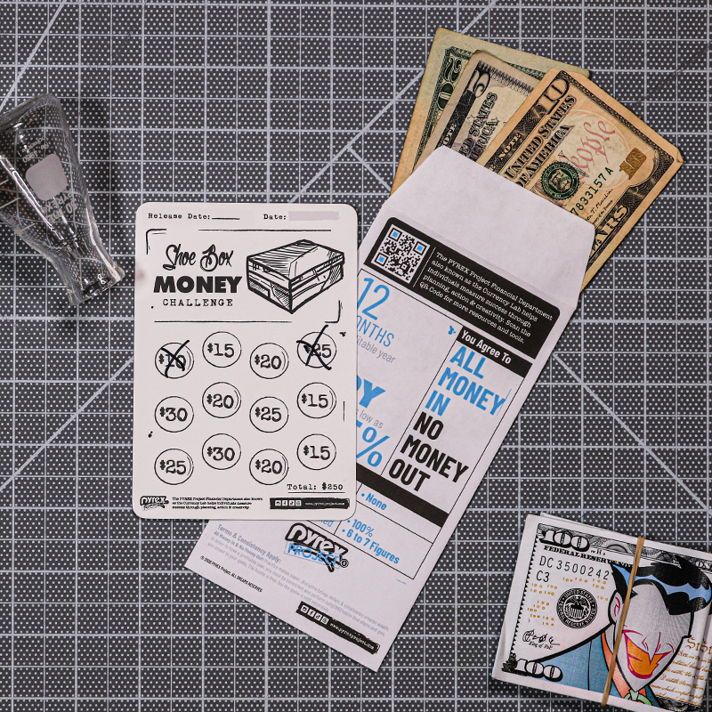 $250 Shoe Box Money Sneaker Fund Challenge