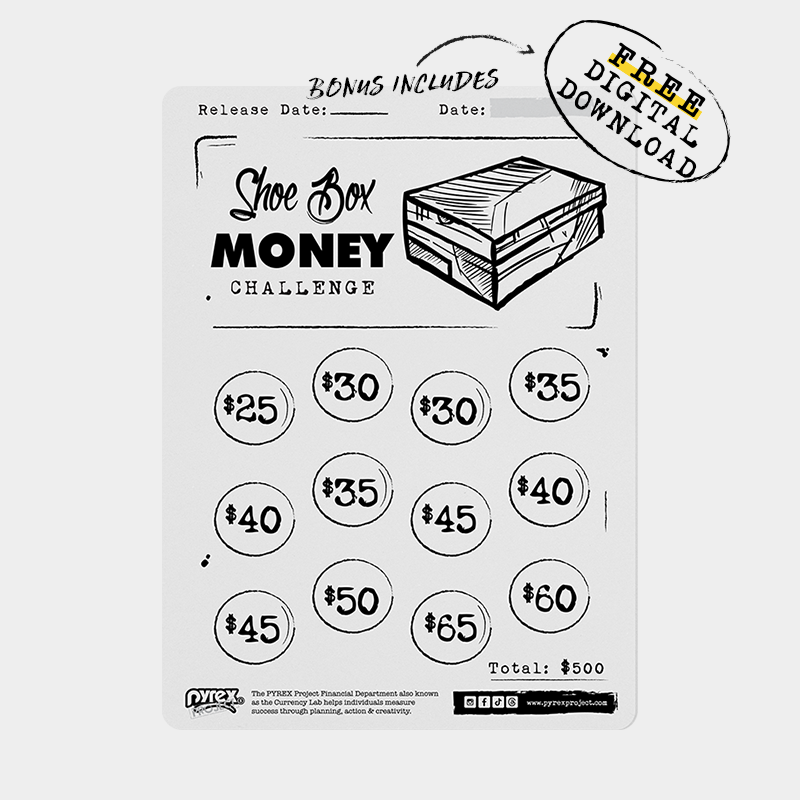 $500 Shoe Box Money Sneaker Fund Challenge
