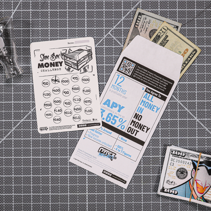 $5K Shoe Box Money Savings Challenge
