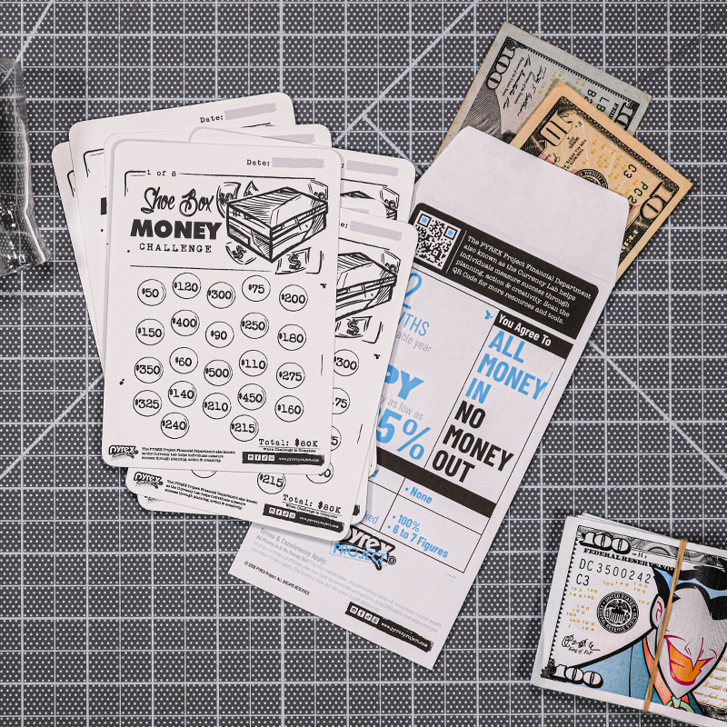 $80K Shoe Box Money Savings Challenge
