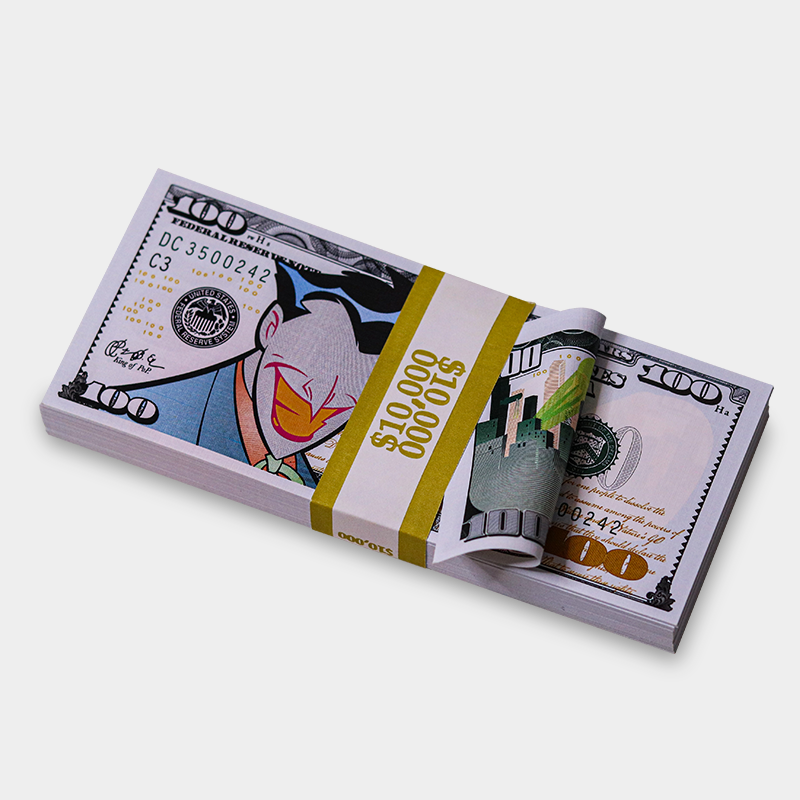 Motivational Money $100 Full Print | Prop Money Stack