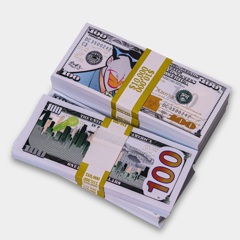 Motivational Money $100 Full Print | Prop Money Stack