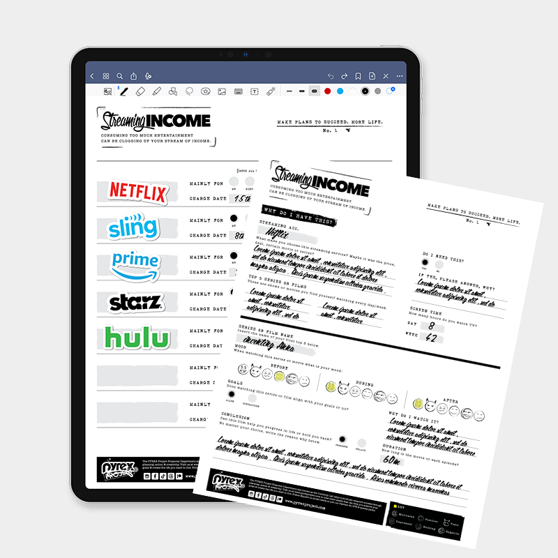 Streaming Income - Digital Financial Planner