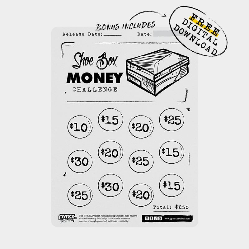 $250 Shoe Box Money Sneaker Fund Challenge